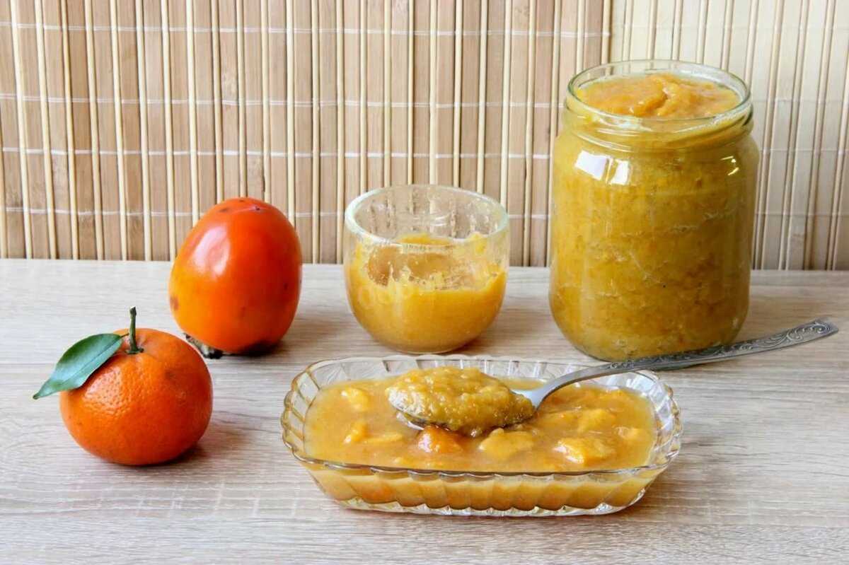 Хурма на зиму рецепты с фото