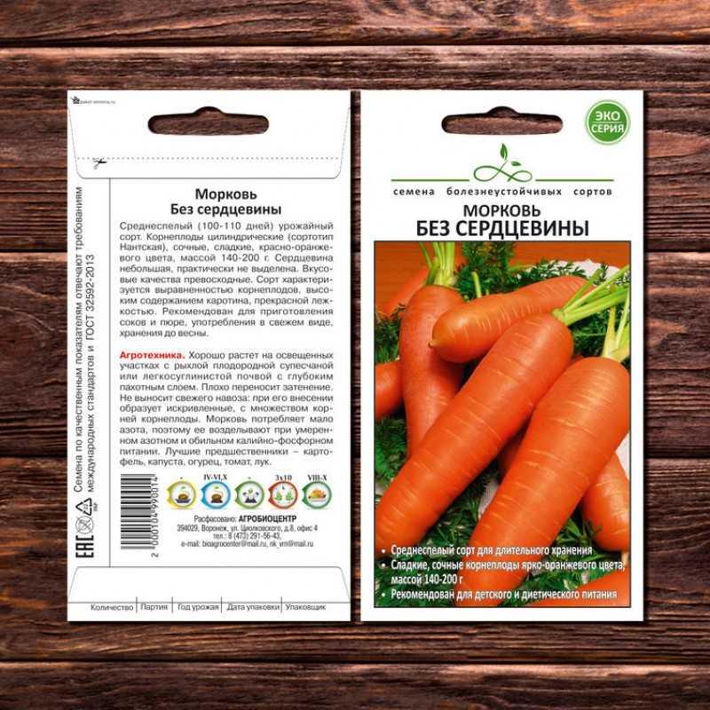 Сорта моркови: классификация, описание