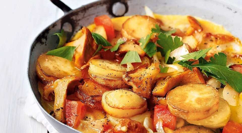 Овощи с картошкой на сковороде рецепт