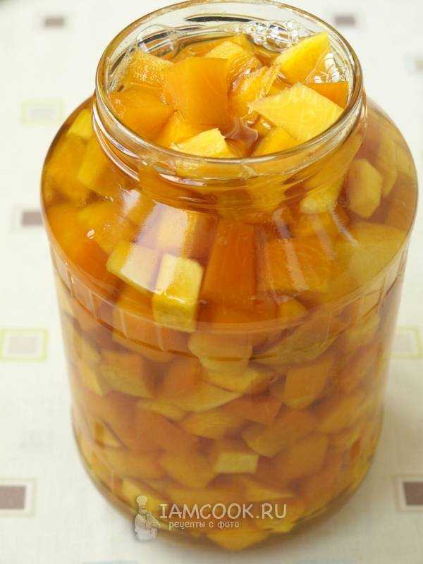 Рецепт компота из тыквы на зиму как ананас