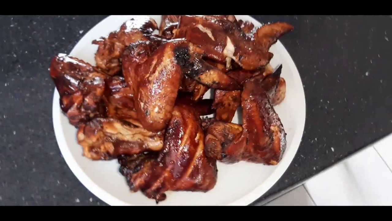 Крылья куриные горячего копчения рецепт