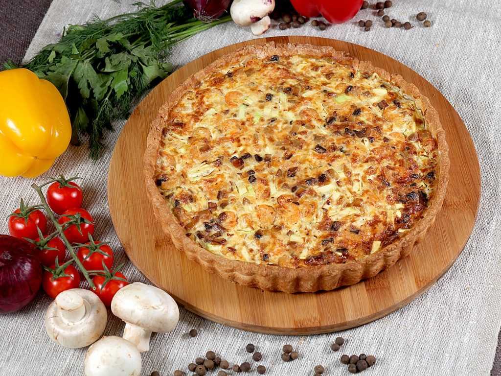 Пирог с грибами в духовке – 5 самых вкусных и простых подробных рецептов