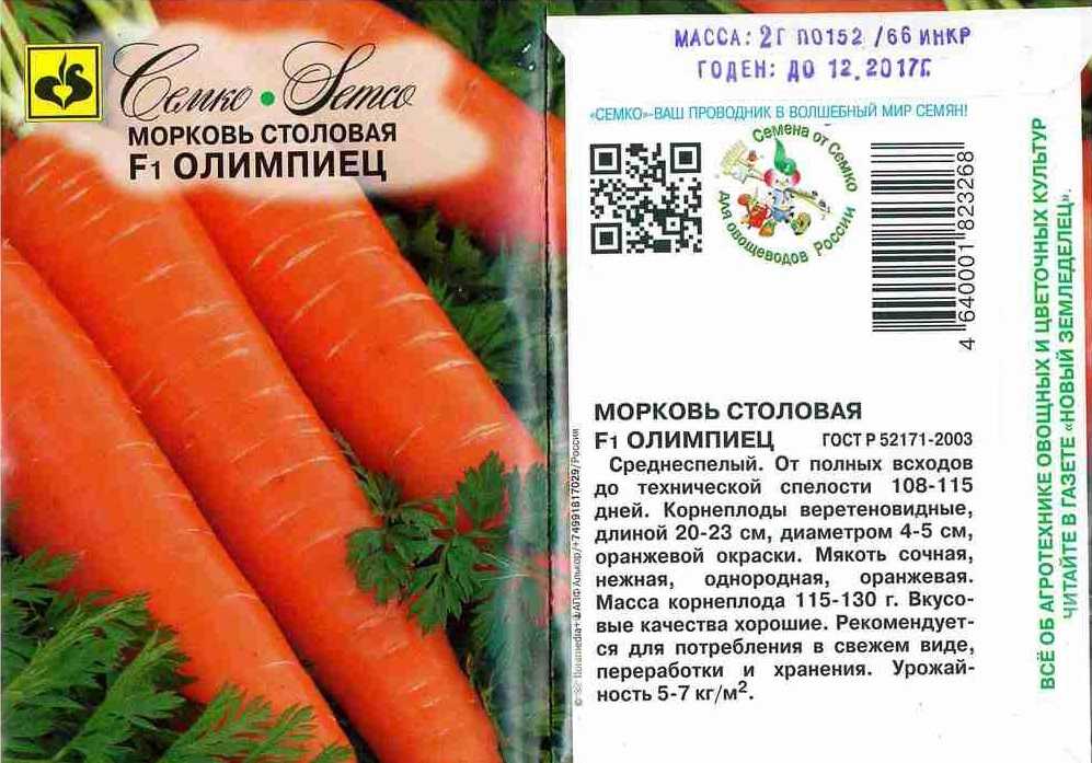 Лучшие сорта моркови для средней полосы россии