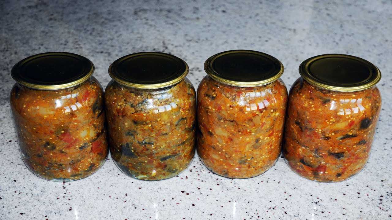 Баклажанная икра на зиму - лучшие рецепты вкусной икры из баклажан