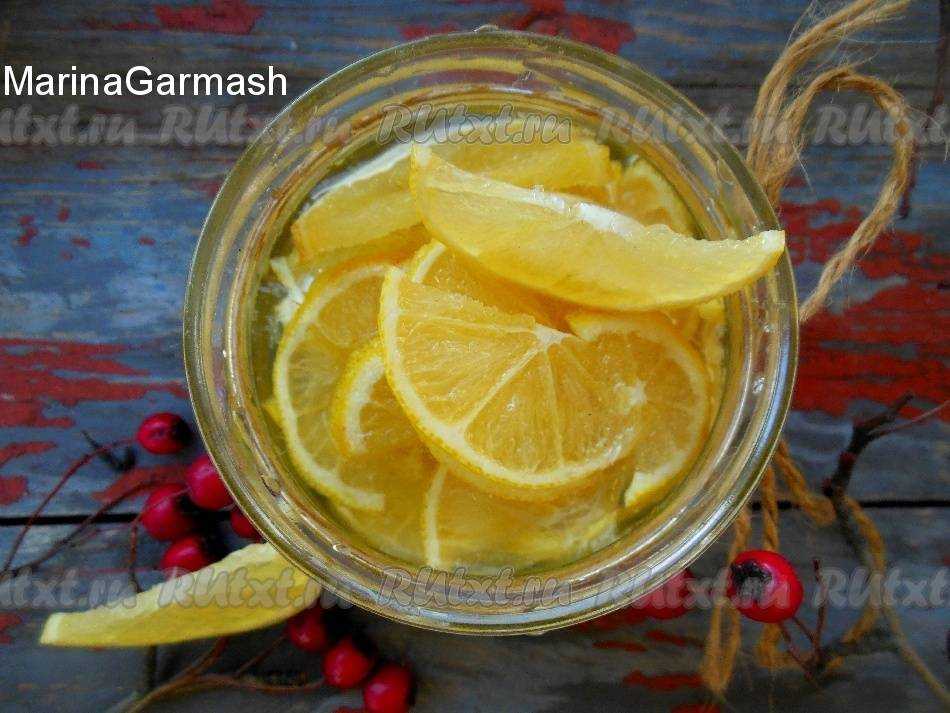 Компот из лимонов пошаговый рецепт быстро и просто