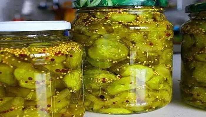 Огурцы в горчичной заливке на зиму: рецепты без стерилизации