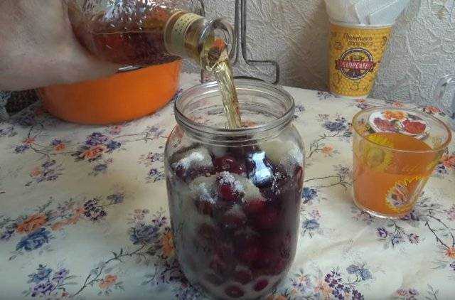 Настойка на вишне