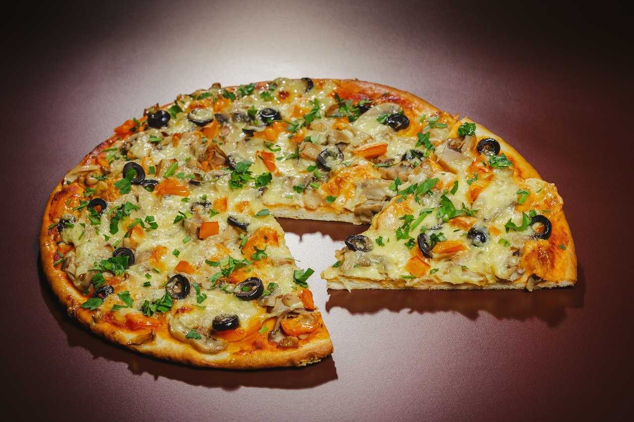 грибная пицца с колбасой фото 109