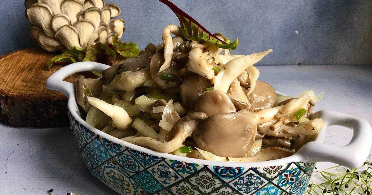 Вкусные жареные вешенки — простое и быстрое блюдо на каждый день