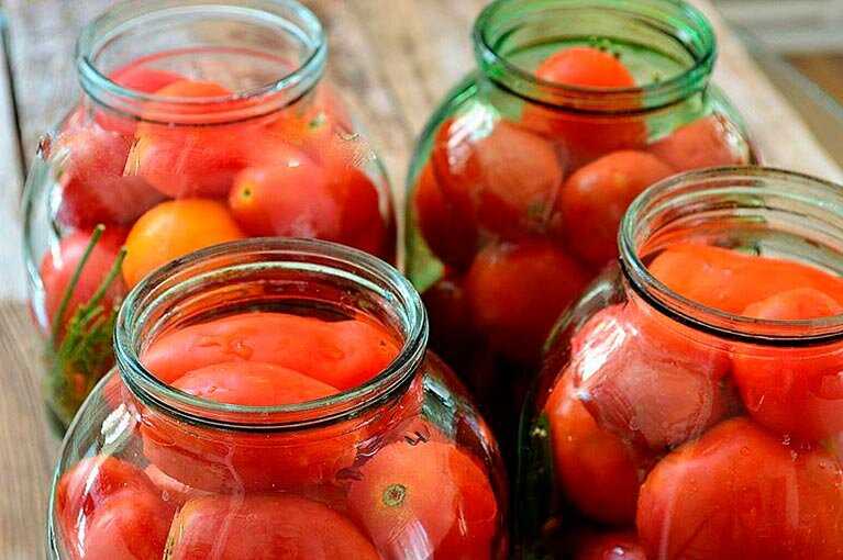 Помидоры со сливами - 5 фото рецептов безумно вкусной заготовки