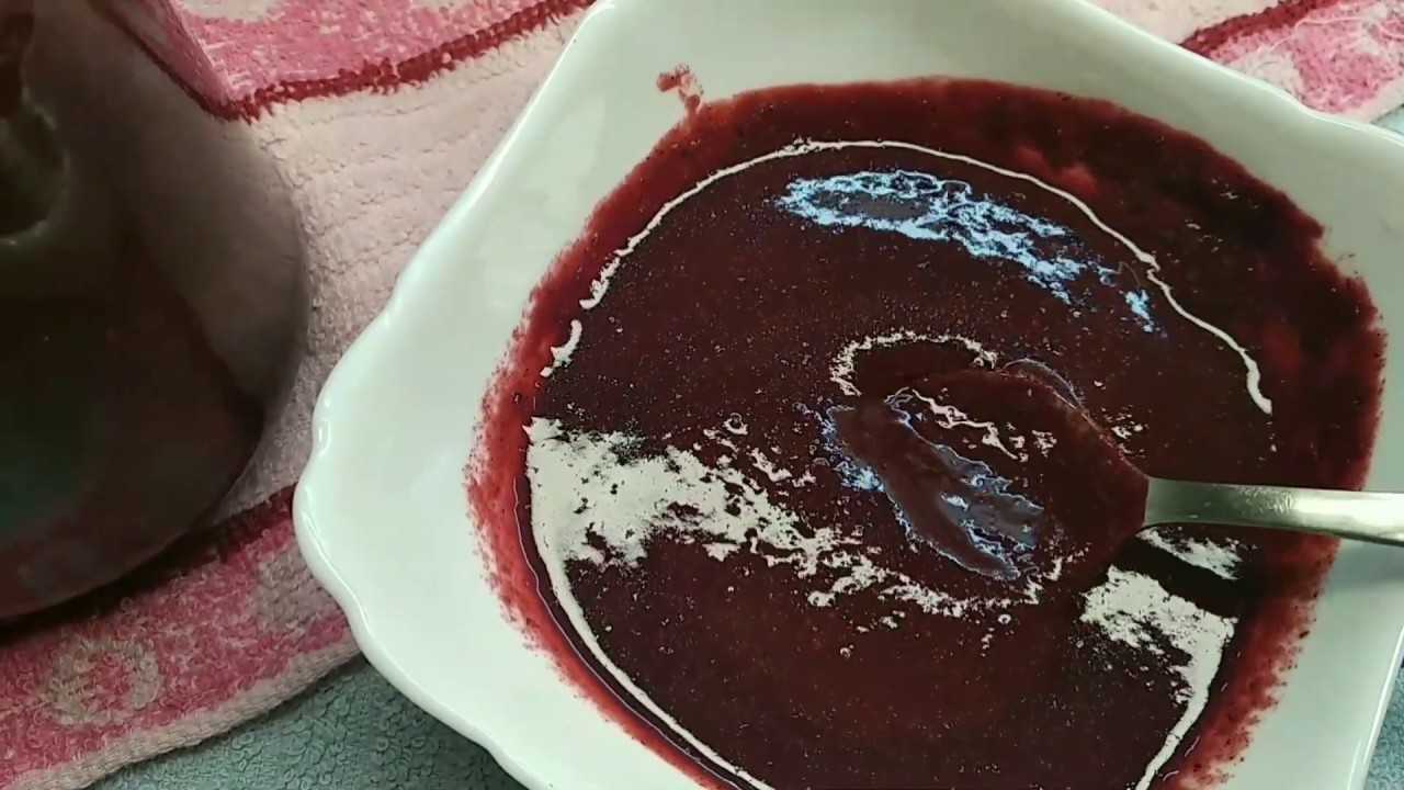 Соус из терна на зиму